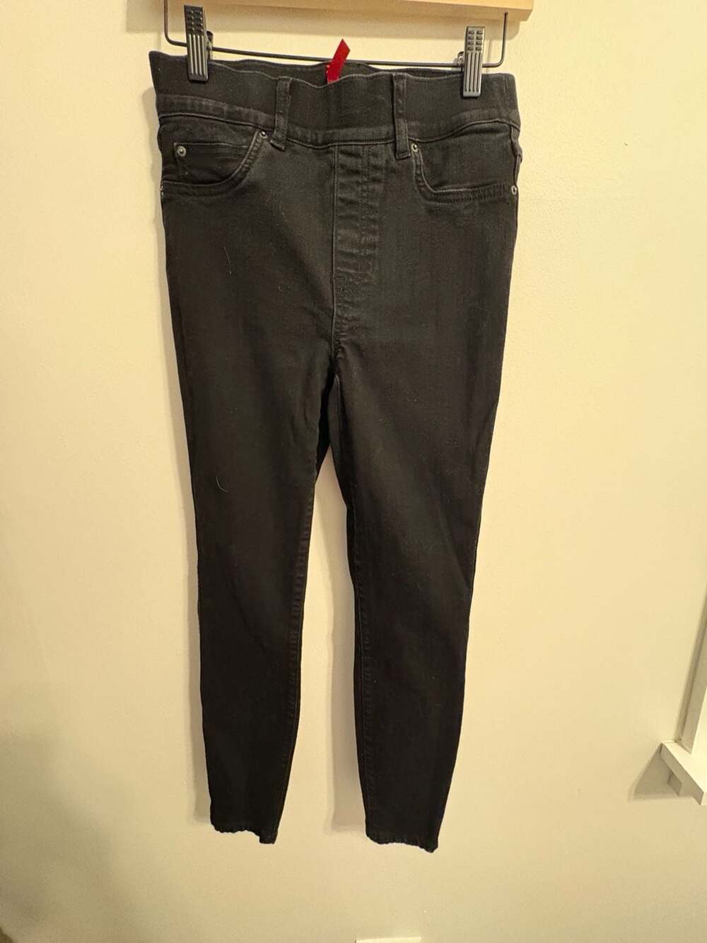 SPANX Jean-ish Ankle Skinny Leggings in Twilight Black